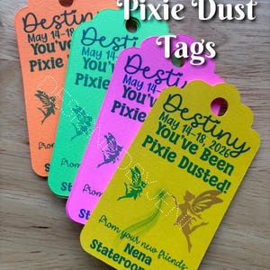 Custom Pixie Dust Gift Tags