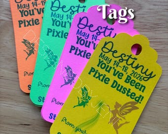 Custom Pixie Dust Gift Tags