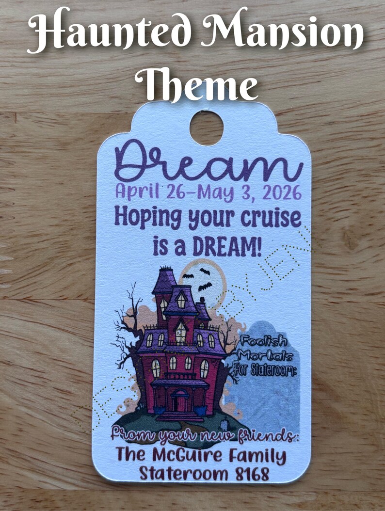 Custom Cruise Fish Extender Gift Tags image 8