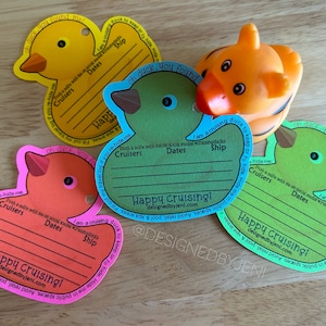 Cruising Ducks Travel Log Tags