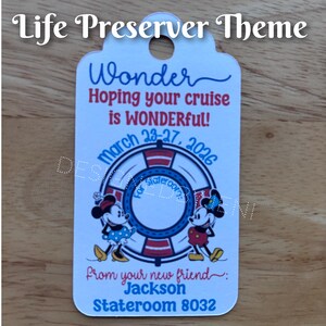 Custom Cruise Fish Extender Gift Tags image 2