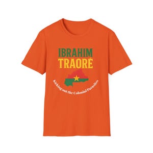 Ibrahim Traore T-Shirt: Burkina Faso Unisex Social Justice Tee