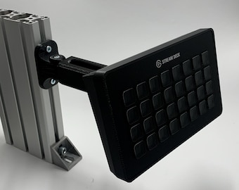 Elgato Stream Deck XL Halterung, Halter, Mount, Simracing Zubehör, Sim Rig, Button Box, Flight Sim, Streaming Setup