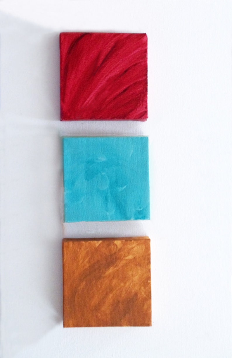 Red Wall Art Red Wall Decor Modern Art Modern Abstract | Etsy