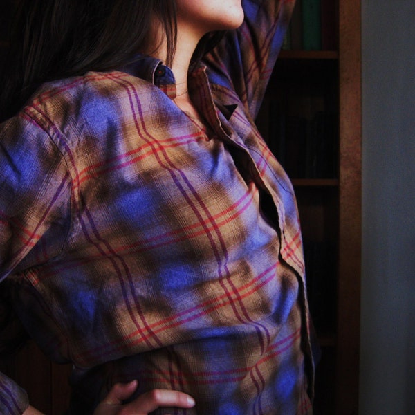 Vintage Boyfriend Flannel