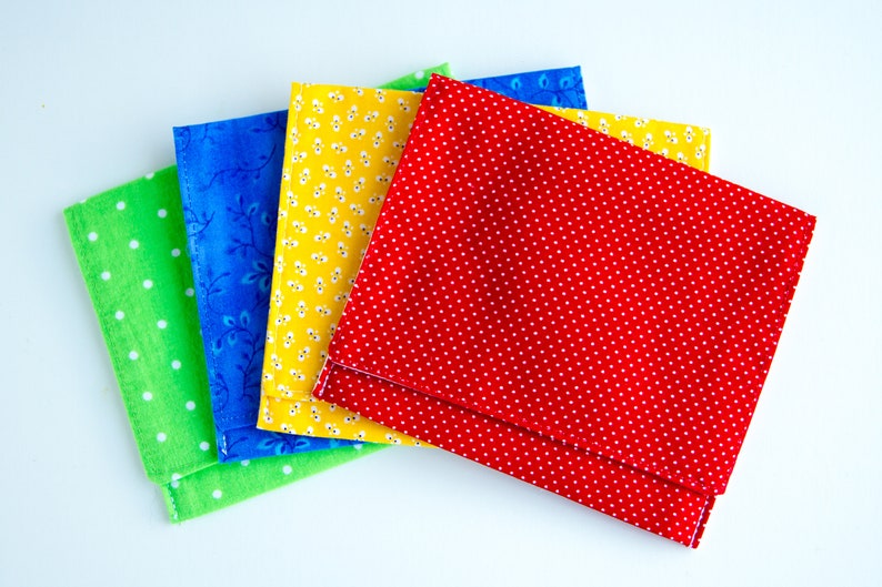 Medium Pouches for Language/Vocabulary Cards holds up to 4x5 cards image 2