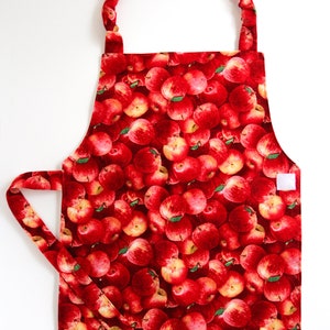 Cooking and Food Prep Aprons Toddler & Child Size Apples