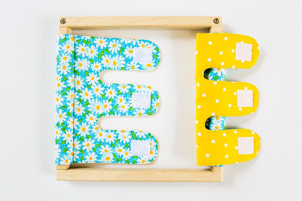Dressing Frames Nido Montessori VELCRO® Brand Hook and Etsy UK