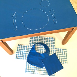 Sewing Pattern Montessori Weaning Set: PDF Sewing Pattern for Montessori Weaning Set for Infants and Toddlers image 1