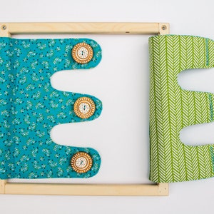 Dressing Frames for Toddlers Montessori VELCRO® brand Hook and Loop, Zipper, Button, Snap, for Babies and Toddlers image 5