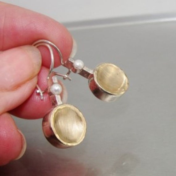 Items similar to Great Israel Handmade Modern Smart Gold Silver Pearl