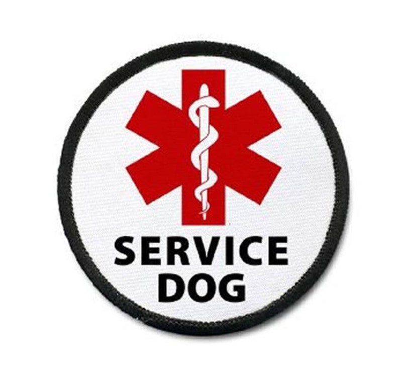 Medical Alert Service Dog Patch for Vest Harness Capepatches Etsy