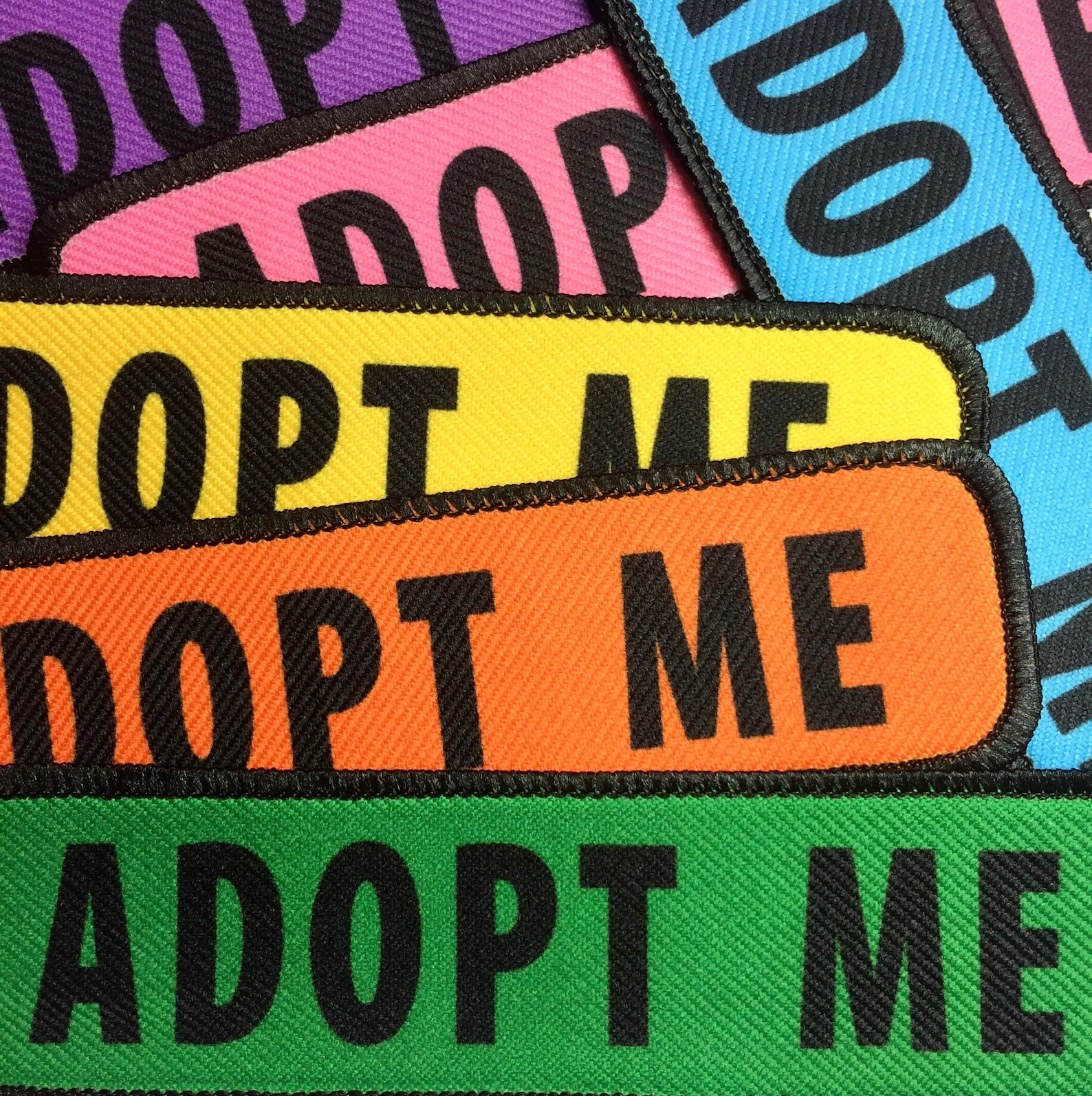 Adopt Me Dog Vest Harness Cape Patch Made w/VELCRO® Brand hook Etsy