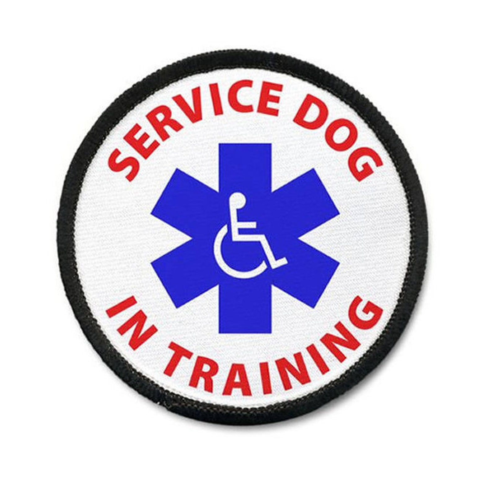 Service Dog in Training Patch Vest Harness Cape Patches Etsy