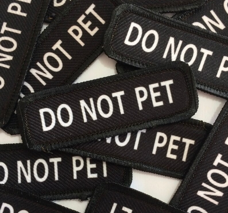 Service Dog Patch Do Not Pet Service Dog Vest Harness Cape Etsy Australia