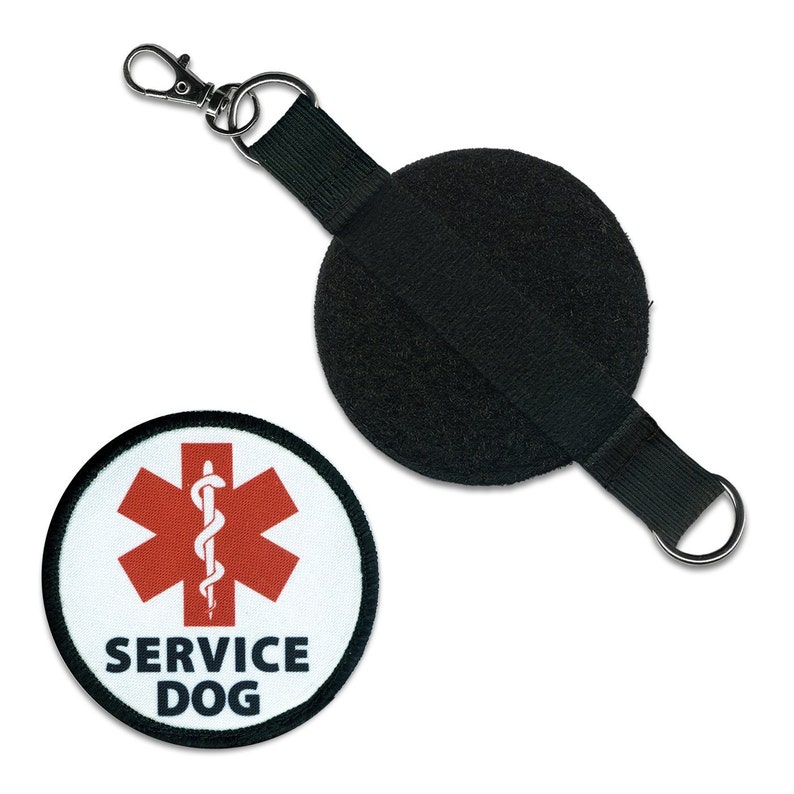 Service Dog Leash Wrap Patch Set. Two Medical Alert Service Etsy