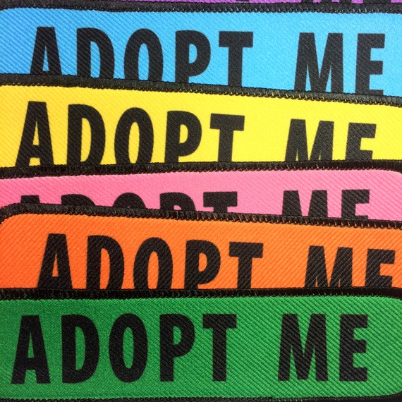 Adopt Me Dog Vest Harness Cape Patch Made W Velcro Brand Hook Etsy - roblox patch etsy