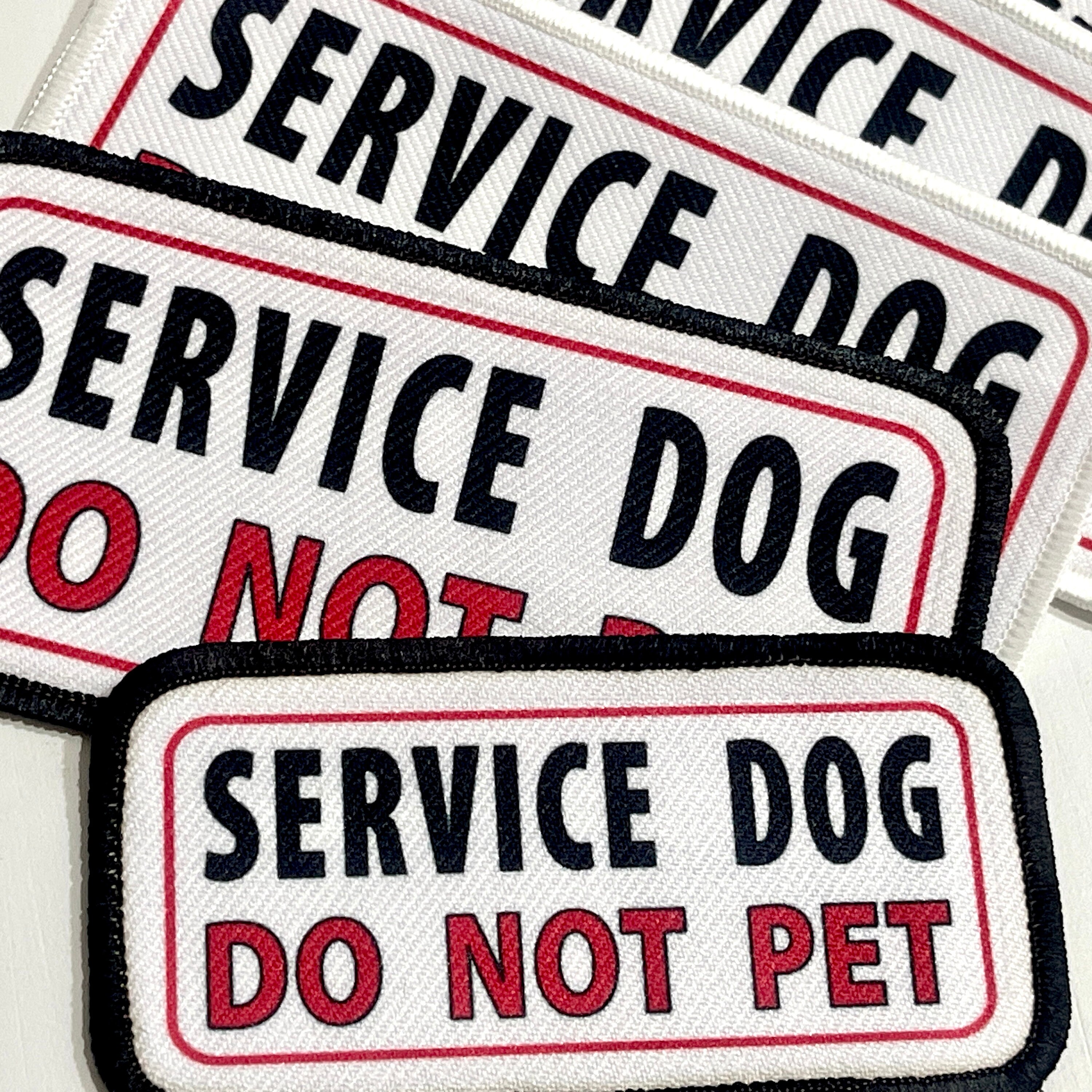 Service Dog Do Not Pet Patch Sewon Emblem Badge for Dog Etsy