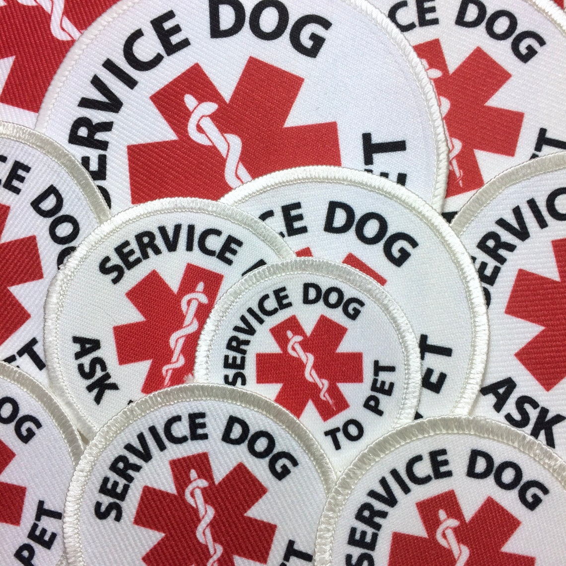 Patch for Service Dog Harness Service Dog Vest Patches Etsy