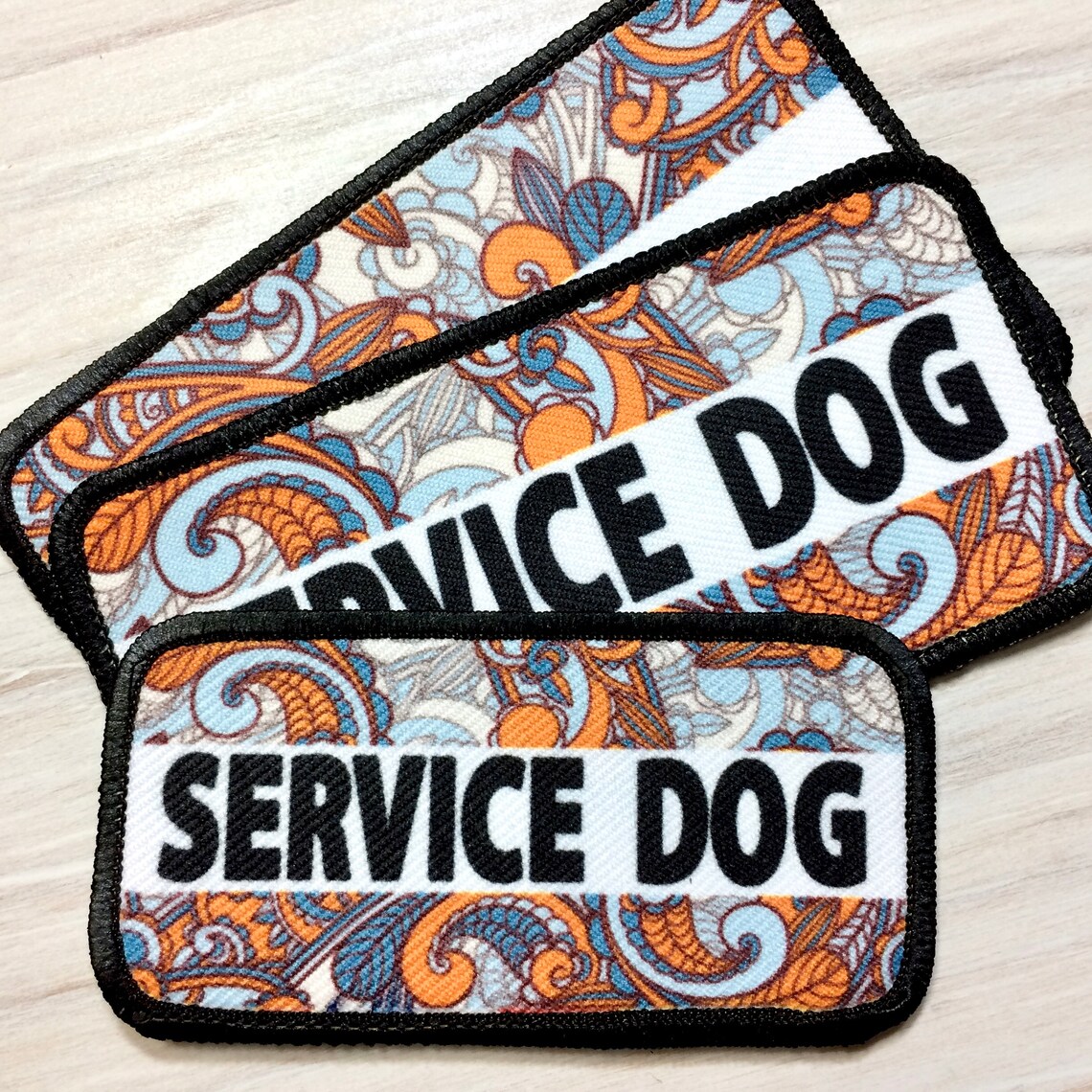 Custom Name Dog Patches Choose VELCRO® Brand Hook or Sewon Etsy