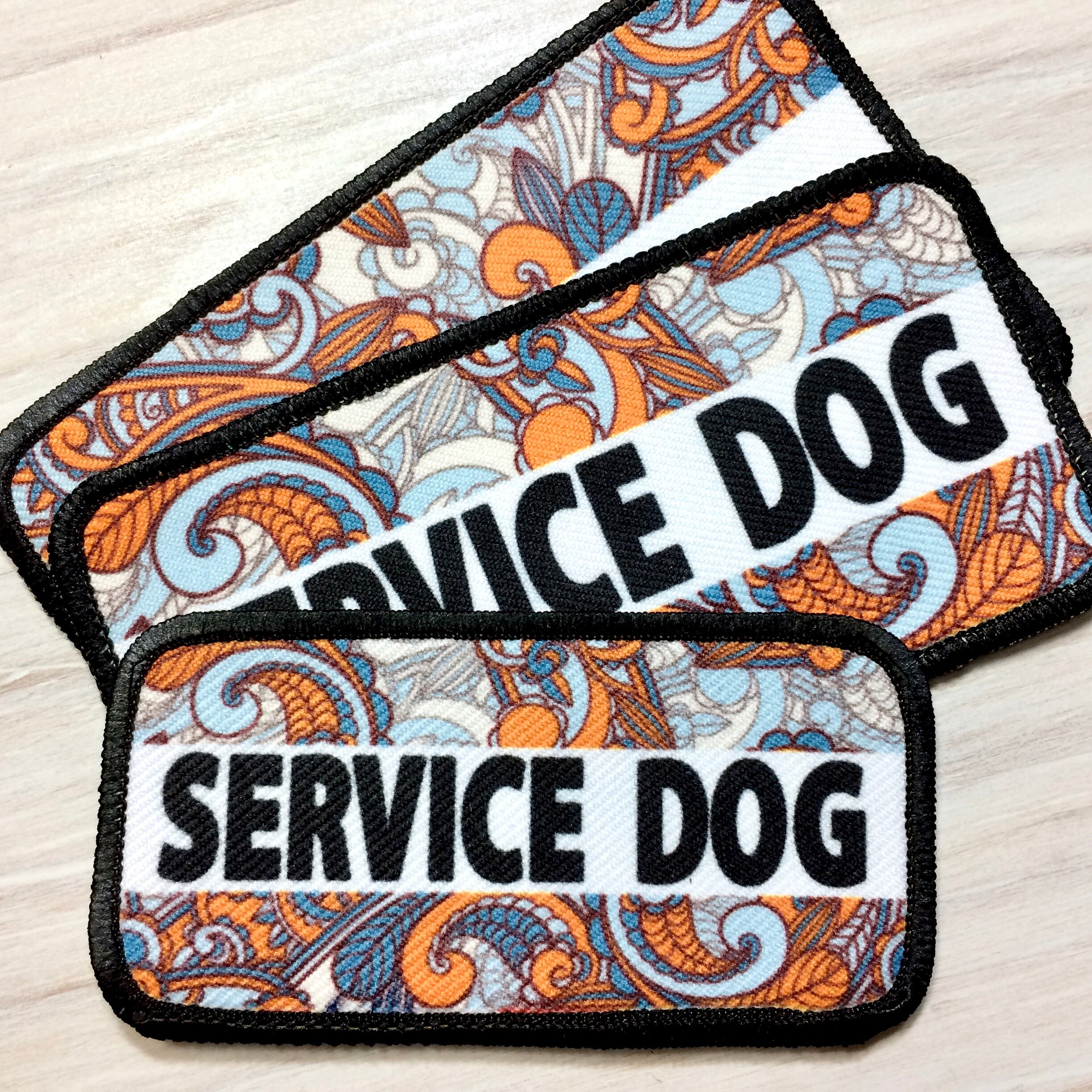 Custom Name Dog Patches Choose VELCRO® Brand Hook or Sewon Etsy UK