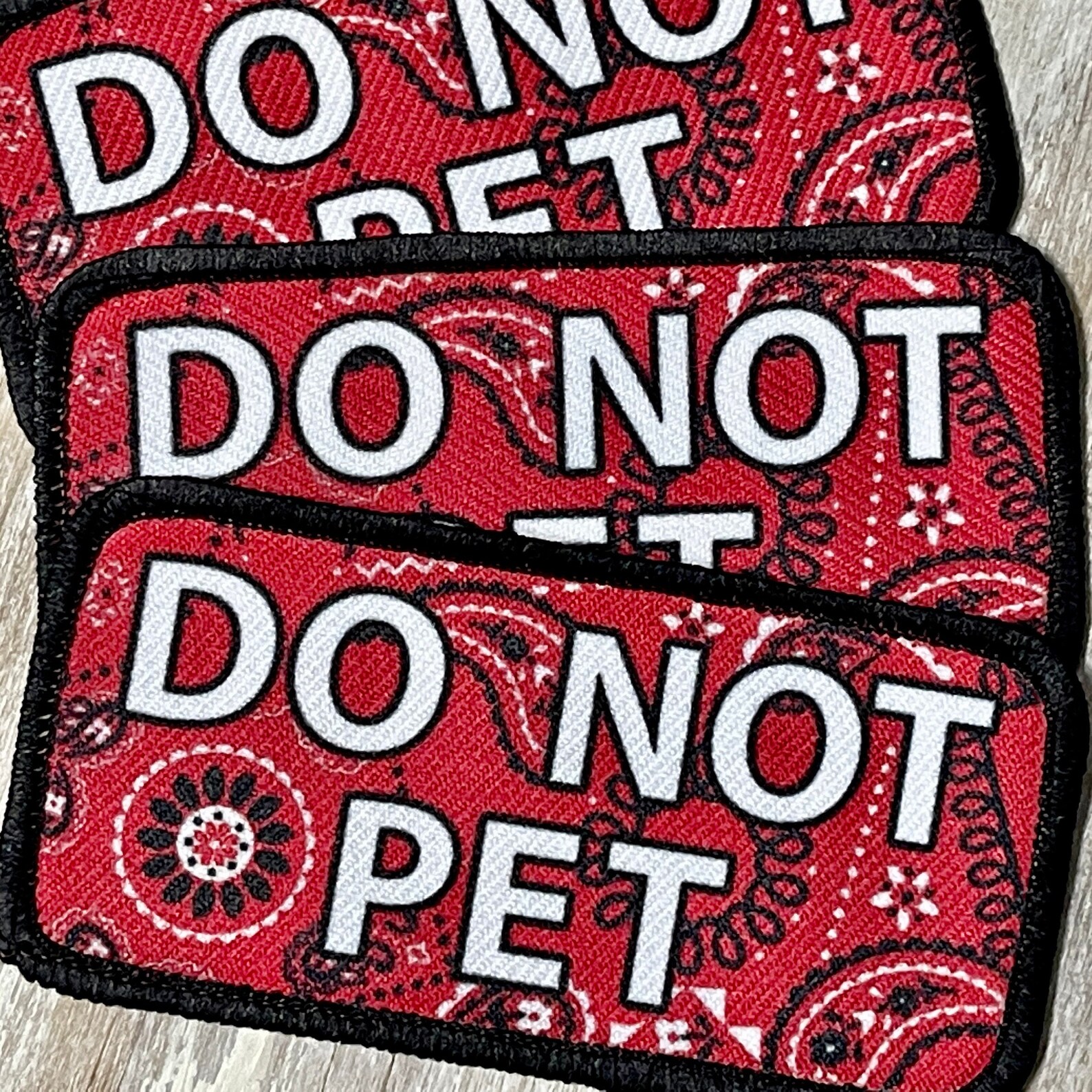 Custom Name Dog Patches Choose VELCRO® Brand Hook or Sewon Etsy UK