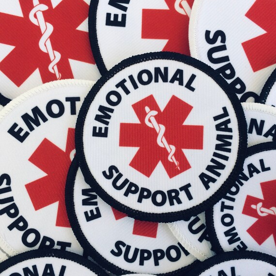 emotional support dog velcro patches