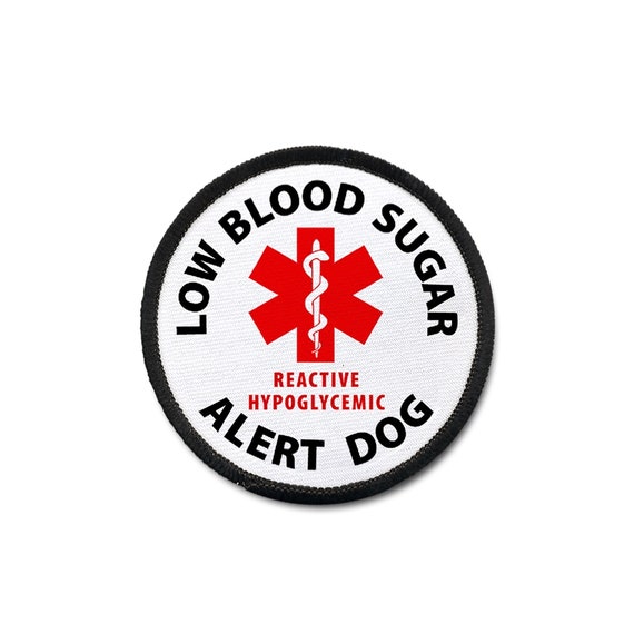 Low Blood Sugar Alert Dog Patch Medical Cross Sew-on or Hook | Etsy Low Blood Sugar Alert Dog Patch Medical Cross Sew-on or Hook | Etsy