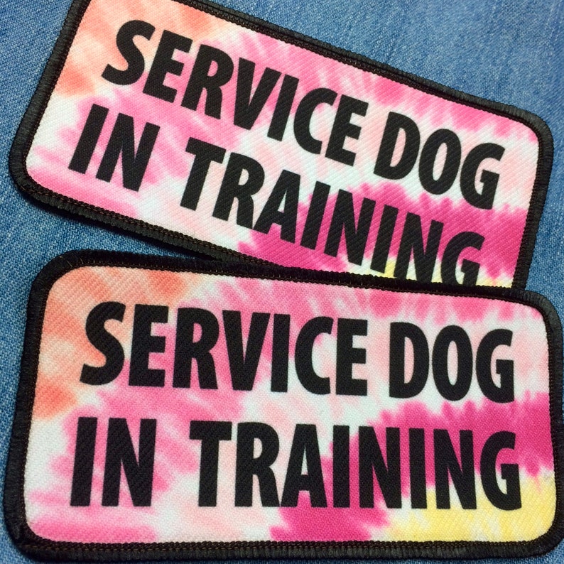 Service Dog Leash Wrap Patch Set In Case of Emergency Do Not Etsy