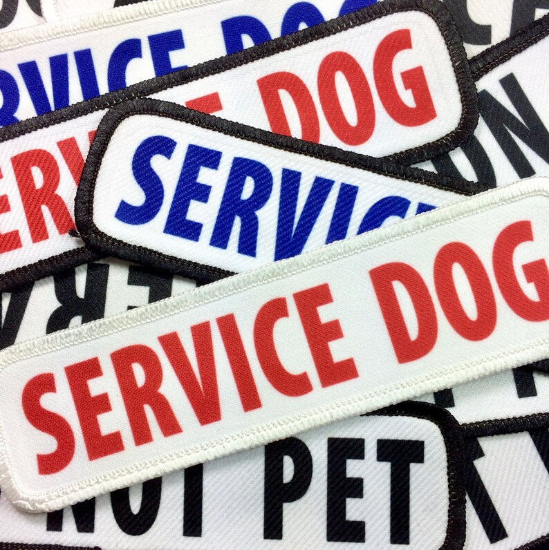 Do Not Pet Mobility Assistance Service Dog Leash Wrap Patch Etsy