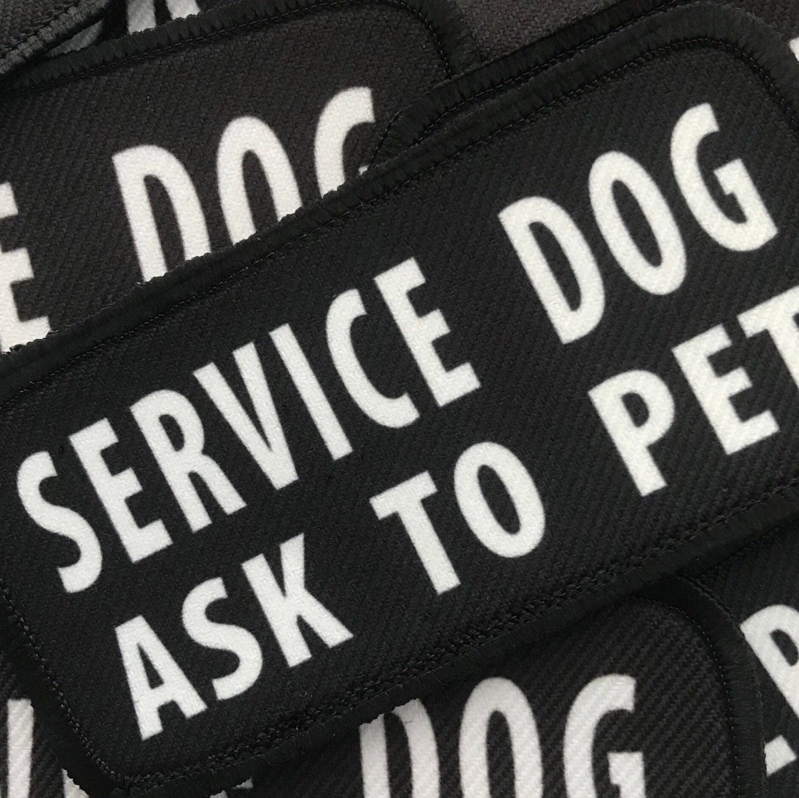Service Dog Do Not Pet Patch Access Required by ADA Law. Etsy