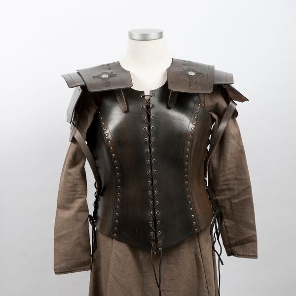 Armure en cuir de PR celtique pour femmes XXXL femme armure viking lrp guerrier médiéval fantaisie costume amazon warcraft cosplay renaissance faire