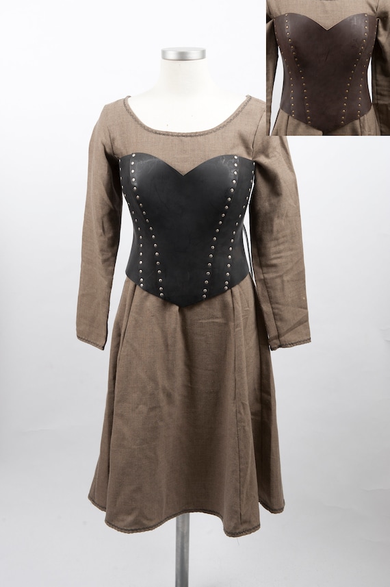 GORGECRAFT 2 Stück Halter Gürtelzubehör Renaissance Rock Wanderhalter Sattelbraun Mittelalterliche PU Leder Gürtelschnalle Für Halloween Hexe Renaissance Wikinger Cosplay Kostüme