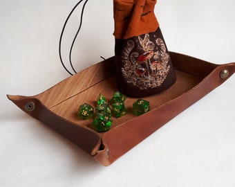 Dungeons and Dragons starter kit loot box gift DnD accessory mystery bag D&D dice bag trrpg snap tray handmade set tabletop game miniatures