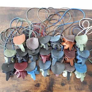 Tiny leather bag or larp neck pouch handmade coin purse dice bag gift for her him child cosplay fantasy costume witcher adventurer ren faire