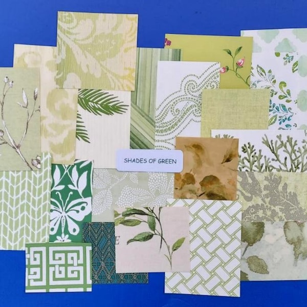 Wallpaper Scraps Etsy