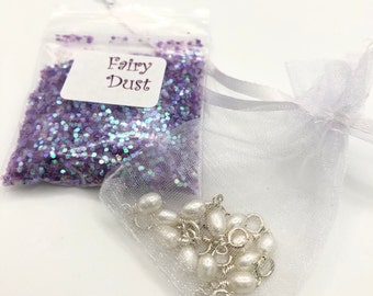 Attachable Freshwater Pearls For Tooth Fairy Bracelet As Replacement or Addition
