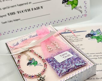 Pink Tooth Fairy Bracelet Ensemble