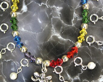 Rainbow Tooth Fairy Bracelet Ensemble