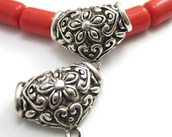 100 Stuks Tibetaanse Stijl Bedels Antiek Zilver Kralen Voor Het Maken Van Sieraden Armbanden