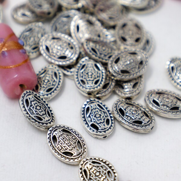 Silver Spacer Etsy