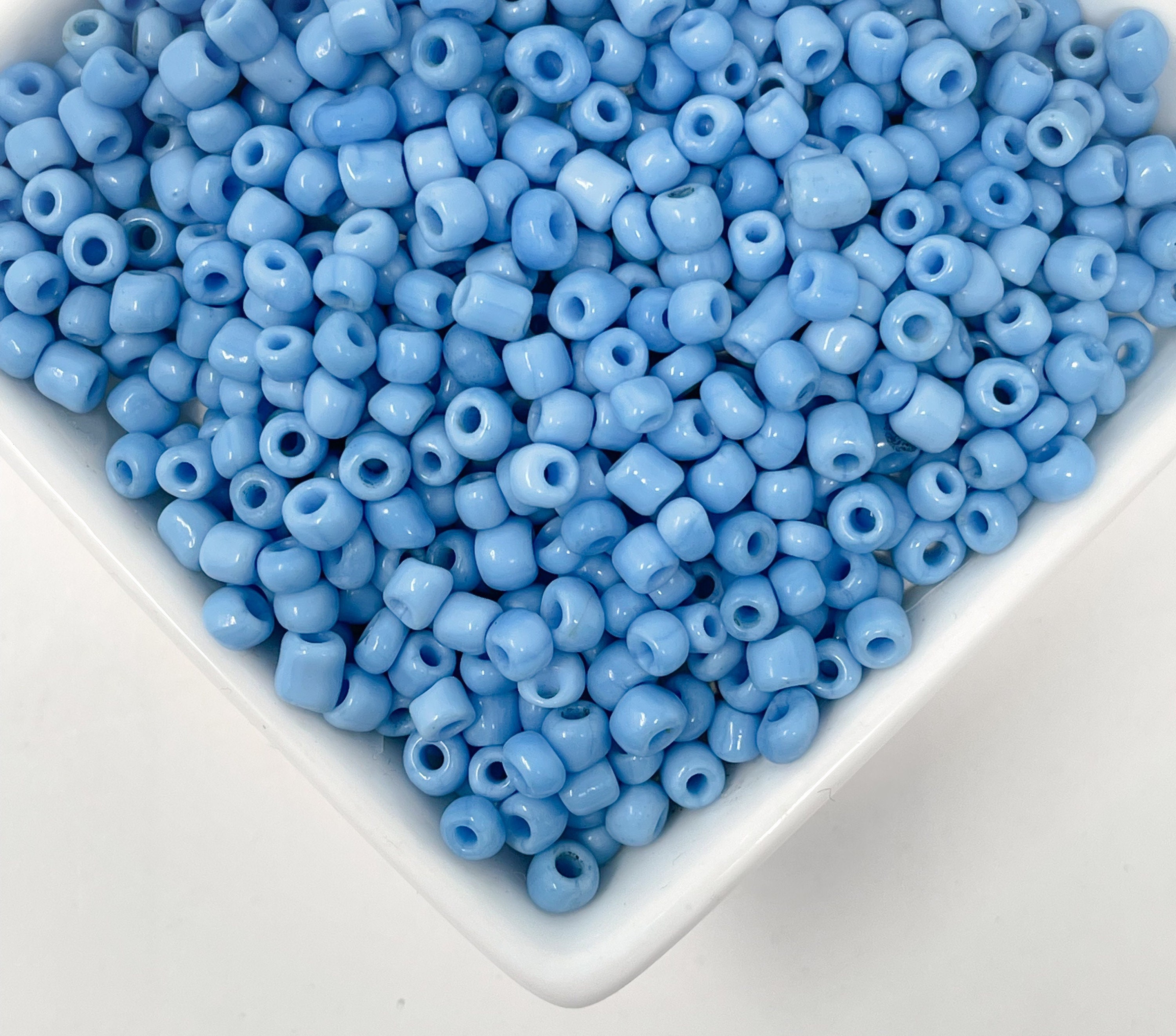 Dark Cornflower Blue - Size 8 Pony Beads