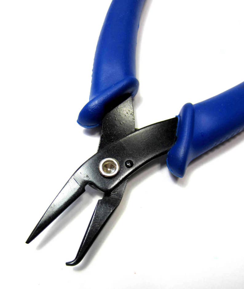 Split ring pliers jewelry making tool carbon steel split ring opener jump ring opener jump ring tool 140mm image 2