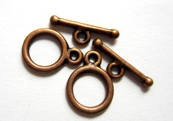 Antique copper jewelry findings deals