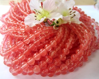 Bella Giada Persiana Rosa E Verde Da 6 Mm, Perline Di Pietra - Foto 9