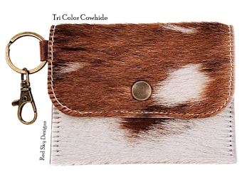 wallet purse cow Leather Credit Card Cover Cases ID Holders bag Customize A156