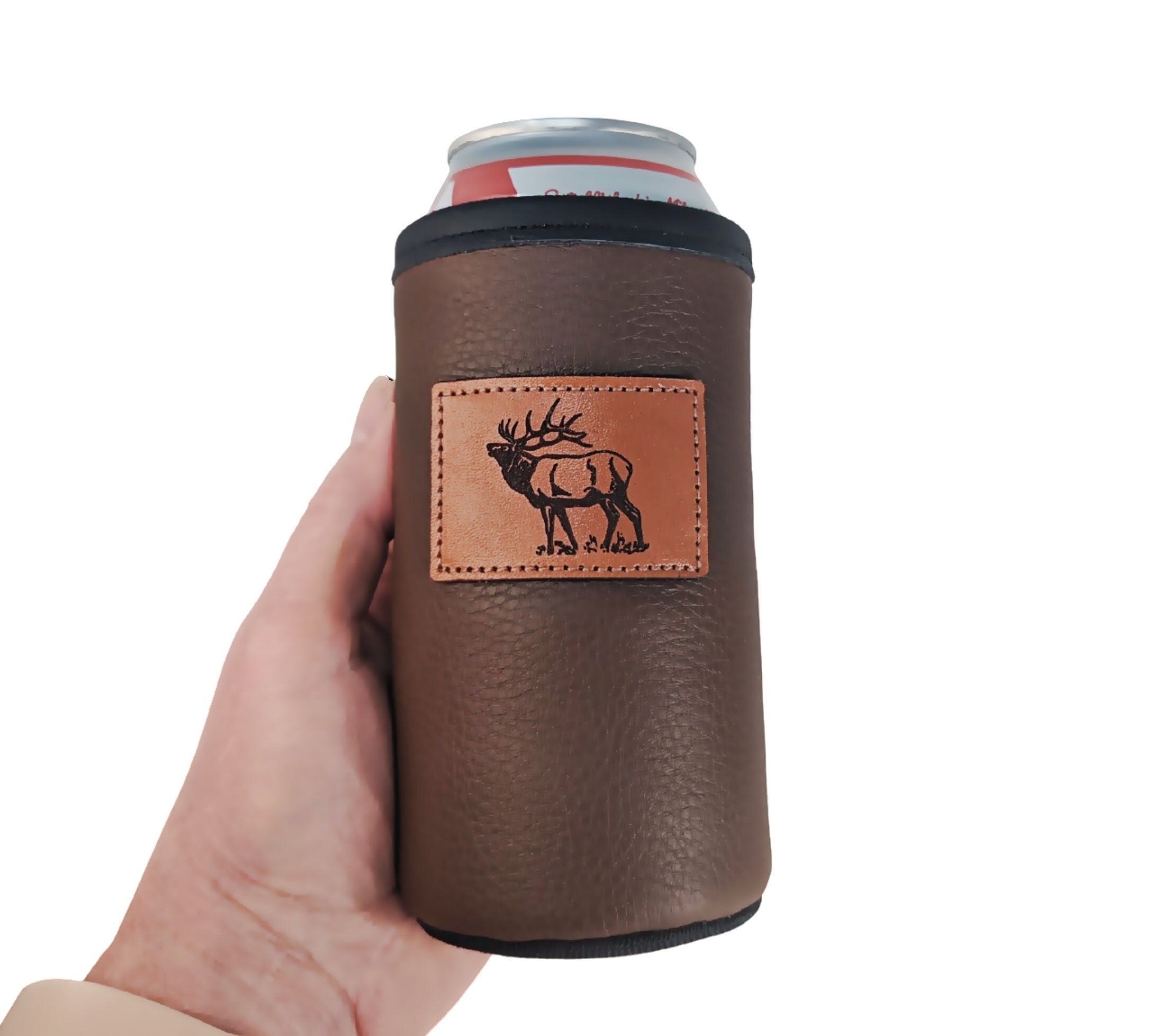 Bump'n Brew Insulated Can and Bottle Speaker Koozie (Matte White)