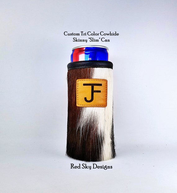 Michelob Ultra Skinny Beer Holder CUSTOM White Claw Leather Etsy