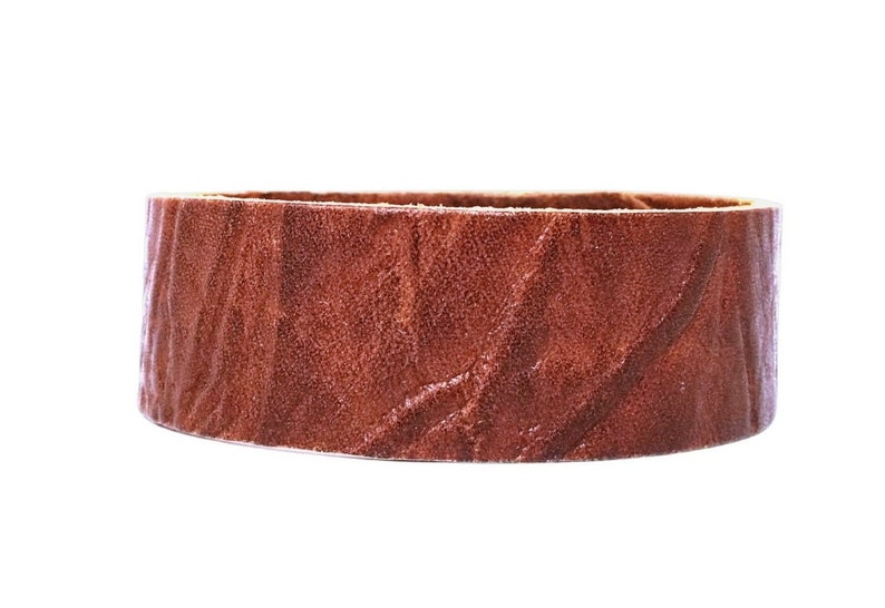 Unisex Leather Cuff, 1 SINGLE Bracelet, Distressed, Rugged Bracele Gift for Him or Her, 3rd Anniversary Brown Crush