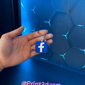 Facebook NFC-sleutelhanger